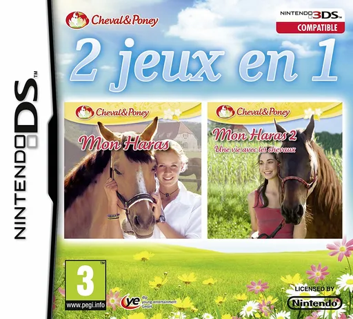 2 in 1 - My Riding Stables + My Riding Stables - Life with Horses (Europe) (En,Fr,De,Es,It)